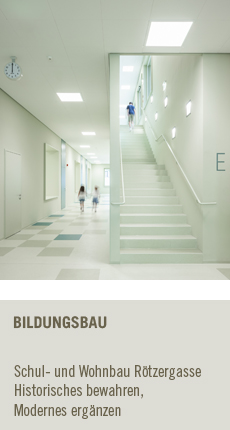 architektur, design, wohnbau, schule, bildungsbau, revitalisierung, denkmalschutz